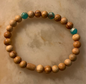 Palo Santo , Andenopal , Armband M