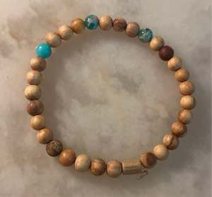 Palo Santo Andenopal Armband XL
