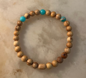 Palo Santo Andenopal Armband L