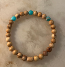 Laden Sie das Bild in den Galerie-Viewer, Palo Santo Andenopal Armband L
