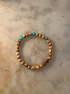 Palo Santo Andenopal Armband L