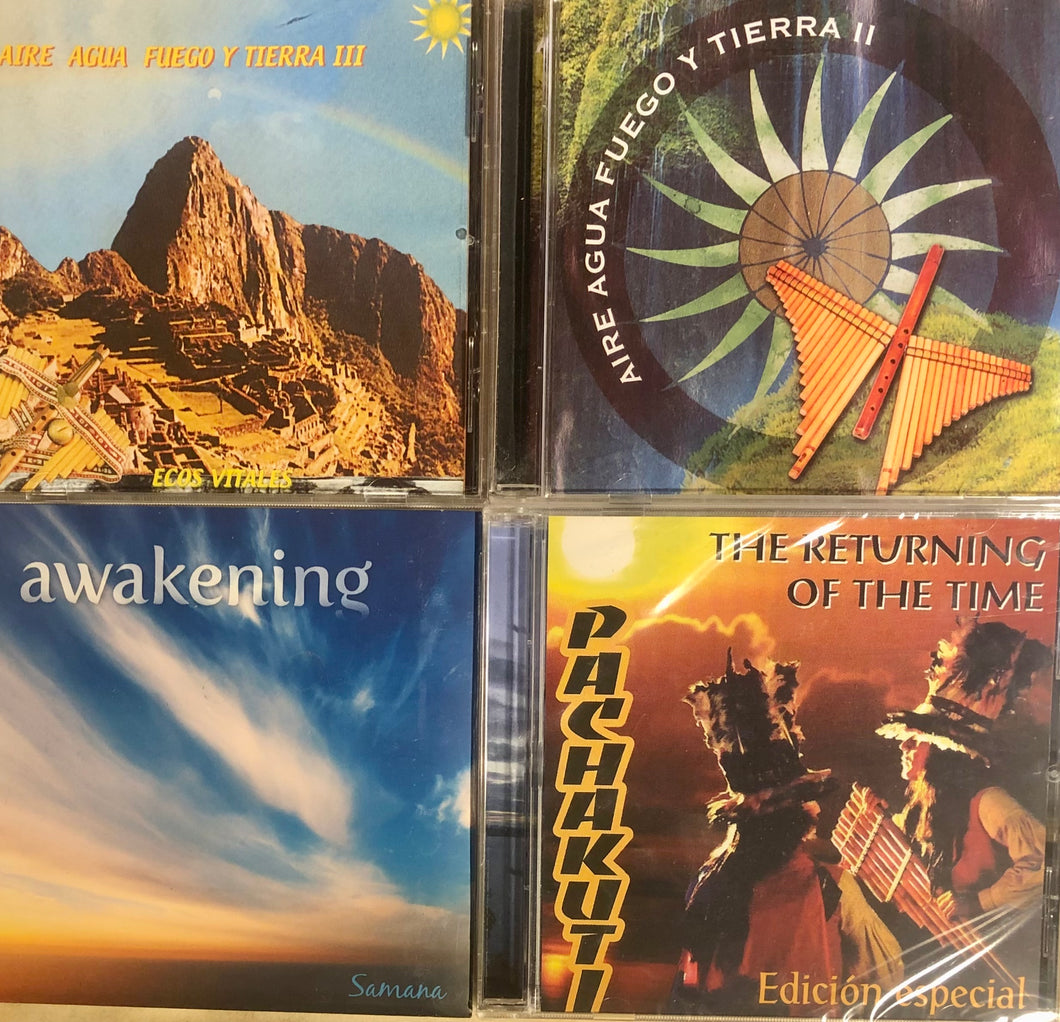 4 CD Musik + Hutband